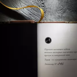 Книга в кожаном переплете "Политика мудрого" Макиавелли, Спенсер, Эккартсгаузен, в 3-х томах